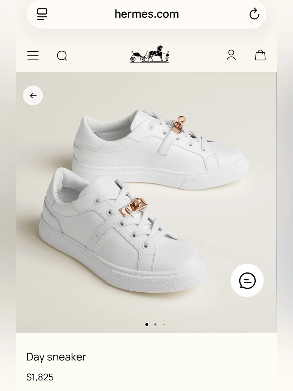 Women hermes kelly day sneaker